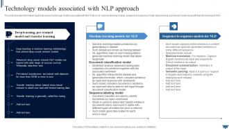 Natural Language Technology Models Associated With NLP Approach AI SS V
