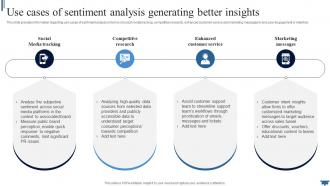 Natural Language Use Cases Of Sentiment Analysis Generating Better Insights AI SS V
