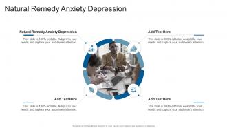 Natural Remedy Anxiety Depression In Powerpoint And Google Slides Cpb