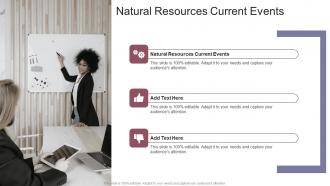Natural Resources Current Events In Powerpoint And Google Slides Cpb