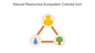 Natural Resources Ecosystem Colored Icon In Powerpoint Pptx Png And Editable Eps Format
