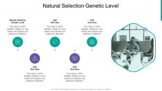 Natural Selection Genetic Level In Powerpoint And Google Slides Cpb