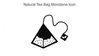 Natural Tea Bag Monotone Icon In Powerpoint Pptx Png And Editable Eps Format