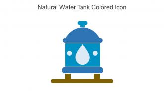 Natural Water Tank Colored Icon In Powerpoint Pptx Png And Editable Eps Format
