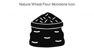 Natural Wheat Flour Monotone Icon In Powerpoint Pptx Png And Editable Eps Format