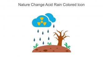 Nature Change Acid Rain Colored Icon In Powerpoint Pptx Png And Editable Eps Format