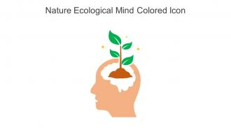 Nature Ecological Mind Colored Icon In Powerpoint Pptx Png And Editable Eps Format