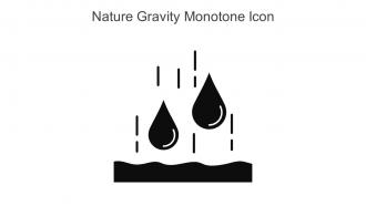 Nature Gravity Monotone Icon In Powerpoint Pptx Png And Editable Eps Format