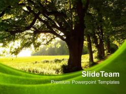 Nature pics powerpoint templates green environment process ppt themes
