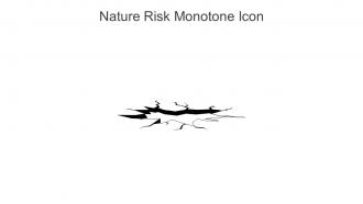 Nature Risk Monotone Icon In Powerpoint Pptx Png And Editable Eps Format
