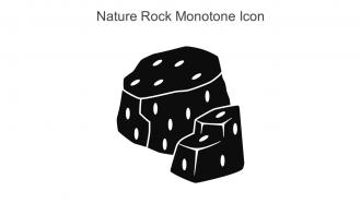 Nature Rock Monotone Icon In Powerpoint Pptx Png And Editable Eps Format