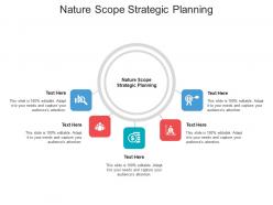 Nature scope strategic planning ppt powerpoint presentation example file cpb