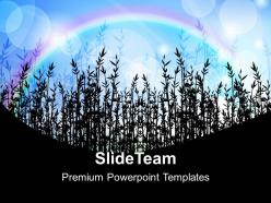 Natures powerpoint templates floral background ppt slides