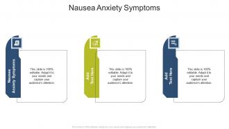 Nausea Anxiety Symptoms In Powerpoint And Google Slides Cpb