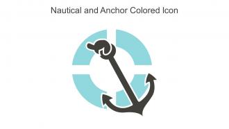Nautical And Anchor Colored Icon In Powerpoint Pptx Png And Editable Eps Format