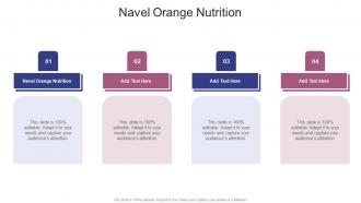Navel Orange Nutrition In Powerpoint And Google Slides Cpb