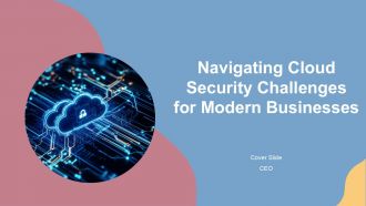 Navigating Cloud Security Challenges For Modern Businesses PPT Structure ACP