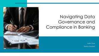 Navigating Data Governance And Compliance In Banking PPT Example ACP