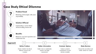 Navigating Ethical Dilemmas In Corporate Governance PPT Designs AT Customizable Slides