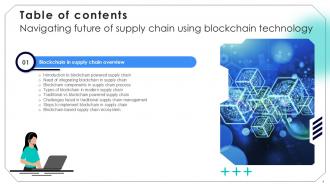 Navigating Future Of Supply Chain Using Blockchain Technology Ppt Sample BCT CD V