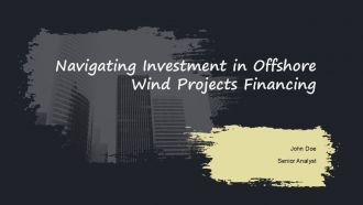 Navigating Investment In Offshore Wind Projects Financing PPT Mockup ACP