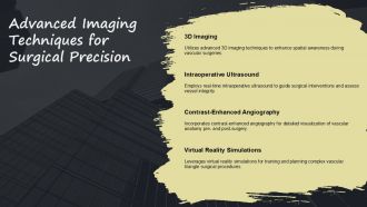 Navigating Surgical Innovations In Vascular Triangle Procedures PPT Example ACP Attractive Image