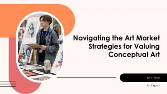 Navigating The Art Market Strategies For Valuing Conceptual Art PPT Slides ACP