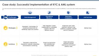 Navigating The Banking Industry Case Study Successful Implementation Of Kyc And Aml System