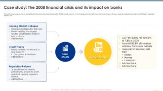 Navigating The Banking Industry Case Study The 2008 Financial Crisis And Its Impact On Banks