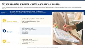 Navigating The Banking Industry Private Banks For Providing Wealth Management Services