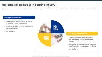 Navigating The Banking Industry Use Cases Of Biometrics In Banking Industry