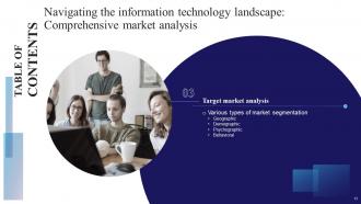 Navigating The Information Technology Landscape Comprehensive Market Analysis Complete Deck MKT CD V Colorful Captivating