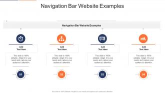 Navigation Bar Website Examples In Powerpoint And Google Slides Cpb