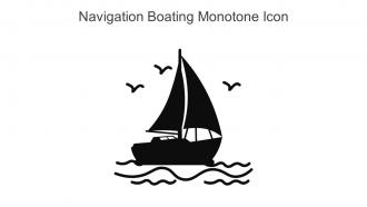 Navigation Boating Monotone Icon In Powerpoint Pptx Png And Editable Eps Format