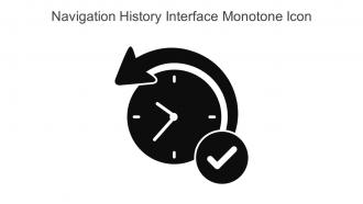 Navigation History Interface Monotone Icon In Powerpoint Pptx Png And Editable Eps Format