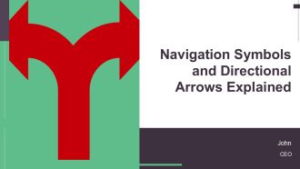 Navigation Symbols And Directional Arrows Explained PPT Summary AT