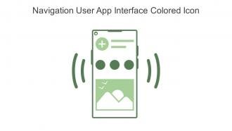 Navigation User App Interface Colored Icon In Powerpoint Pptx Png And Editable Eps Format