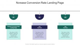 Ncrease Conversion Rate Landing Page In Powerpoint And Google Slides Cpb