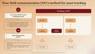Near Field Communication NFC Method For Asset Tracking Applications Of RFID In Asset Tracking