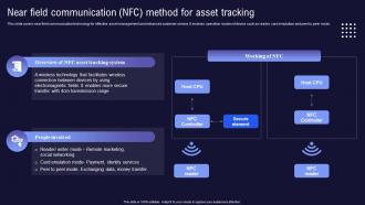 Near Field Communication Nfc Method For Asset Tracking Inventory And Asset Management