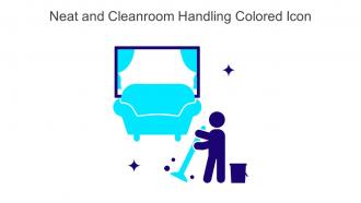 Neat And Cleanroom Handling Colored Icon Icon In Powerpoint Pptx Png And Editable Eps Format