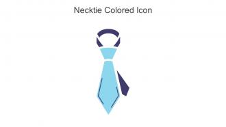 Necktie Colored Icon In Powerpoint Pptx Png And Editable Eps Format