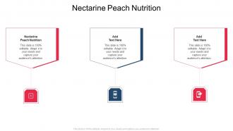 Nectarine Peach Nutrition In Powerpoint And Google Slides Cpb