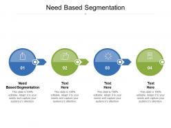 Need based segmentation ppt powerpoint presentation ideas model cpb