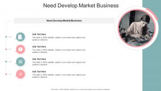 Need Develop Market Business In Powerpoint And Google Slides Cpb