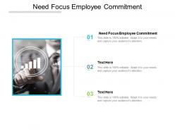 Need focus employee commitment ppt powerpoint presentation portfolio styles cpb