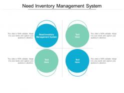 Need inventory management system ppt powerpoint presentation styles topics cpb