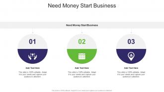 Need Money Start Business In Powerpoint And Google Slides Cpb