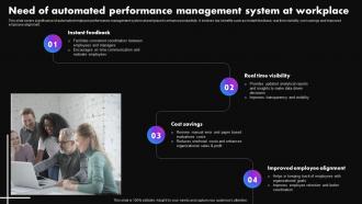 Need Of Automated Performance Management Strategies To Improve Employee Productivity