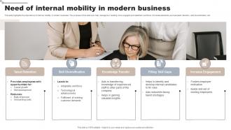 Need Of Internal Mobility In Modern Business